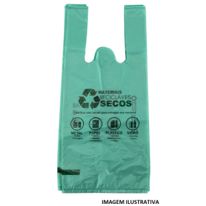 SACOLA PLASTICA (MED) 38X48CM PCT 500