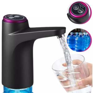 BOMBA GALAO ELETRICA FIXA PRETA