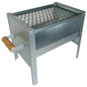 CHURRAS GALVANIZADA 35X25X30CM ALT FIXA