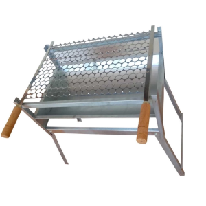 CHURRAS GALVANIZADA 55X36X80CM ALT DOBRAVEL