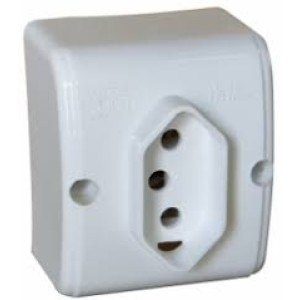 MEC T. 39190 TOM EXT. 2P+T 20A BRANCA -CX 25