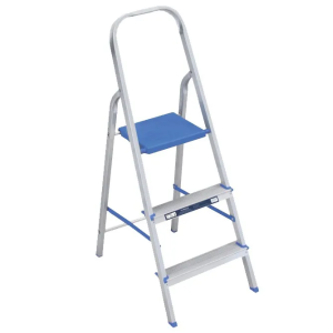 ESCADA DE ALUMINIO  3 DEGRAUS ALUMASA
