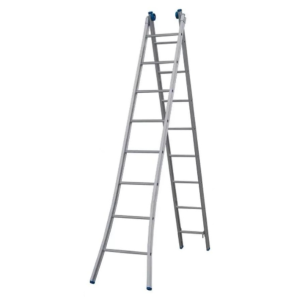 ESCADA EXTENSIVA ALUMINIO  7X2 DEGRAUS ALUMASA