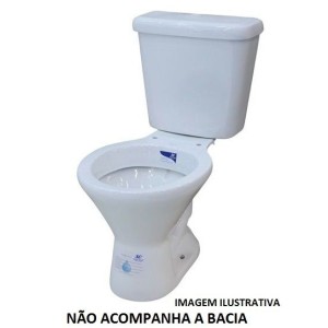 CAIXA ACOPLADA BRANCA SANTA CLARA