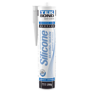 SILICONE ACET. TEKBOND BRANCO 256G