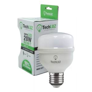 LAMPADA LED TECH LUZ ALTA POT. 20W