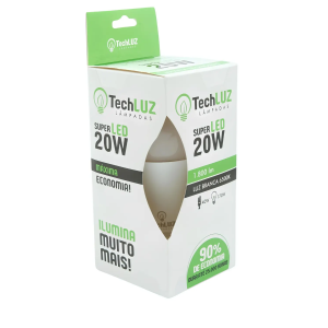 LAMPADA LED TECH LUZ ALTA POT. 20W