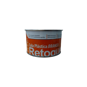 MASSA PLASTICA BRANCA 400G RETOQUE