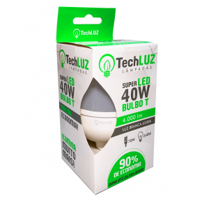 LAMPADA LED TECH LUZ ALTA POT. 40W