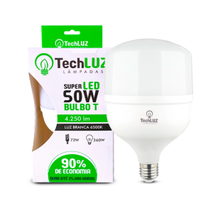 LAMPADA LED TECH LUZ ALTA POT. 50W