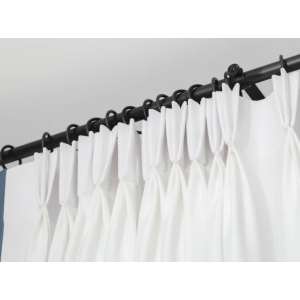 VARAO CORTINA 19MM 2,0MT PRETO