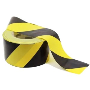 FITA ZEBRADA PT/AM 70MMX160MT