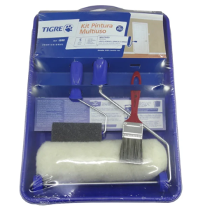 KIT LÃ 23CM PINTURA 5 PCS TIGRE REF:1540