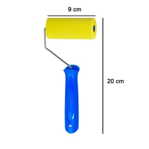 ROLO ESP AMARELO 09CM TIGRE