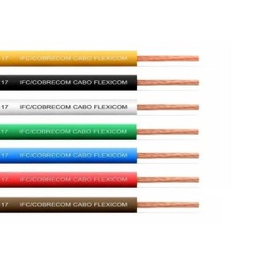 FIO FLEXIVEL  1,5MM 100 METROS COBRECOM AZUL