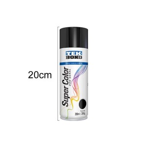 TINTA SPRAY PRETO BRILH. USO GERAL 350 ML TEKBOND