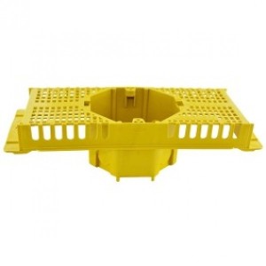 SUPORTE LAJE AMARELA 25CM PCT 10