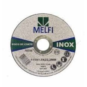DISCO CORTE MELFI INOX 110X1,0X20MM