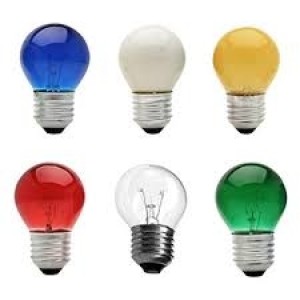 LAMPADA BOLINHA   7W X 127 SORT. E=27 THOMPSOM