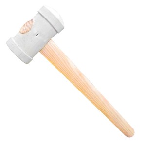 MARTELO BORRACHA 60MM BRANCO THOMPSON